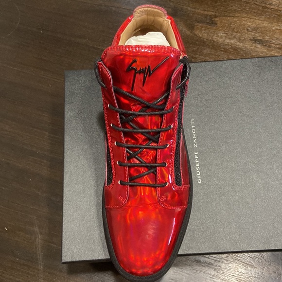 Size 12 Men’s US Giuseppe Zanotti Metropolis Red - Picture 3 of 6
